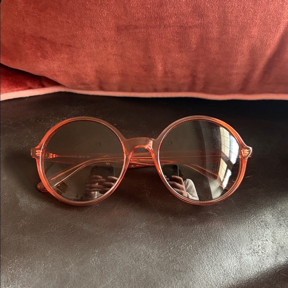 Marc by Marc Jacobs Round Coral Sunglasses